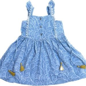 Girls Lali Pinafore Dress. Size 2